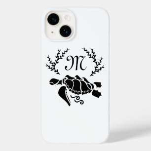Silhouette der Schwarzmeerschildkröte Case-Mate iPhone 14 Hülle