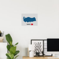 Silhouette der Türkei