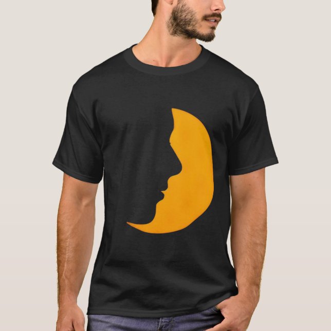 Silhouette des Gesichtes einer Frau T-Shirt (Vorderseite)