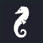 Silhouette des nautischen SEEPFERDS Poster<br><div class="desc">| LAKE LIFE | NAUTISCH | BOOT | ANCHOR | LAKE LIFE | DAS LEBEN AM SEE IST BESSER | FUN | CHIC | EINFACH | WASSER | FUN BOOTING DECOR ACCESSORIES FÜR DIE ZUHAUSE | NAUTISCHE TROPISCHE WOHNGESTALTUNG | CLASSIC SILHOUETTE DESIGN | STRAND | SEE | OCEAN DECOR ZUHAUSE...</div>