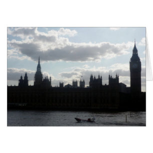 Silhouette des Parlaments