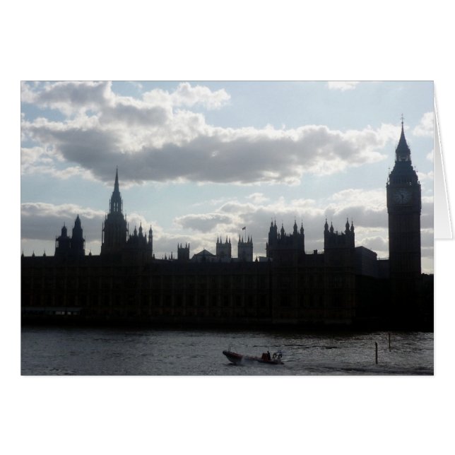 Silhouette des Parlaments (Vorderseite (Horizontal))
