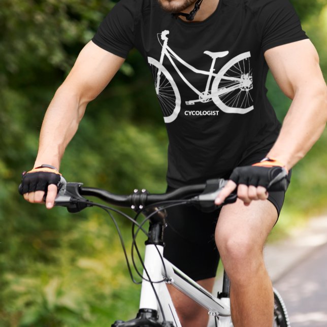 Silhouette des Radfahrers T-Shirt (Von Creator hochgeladen)