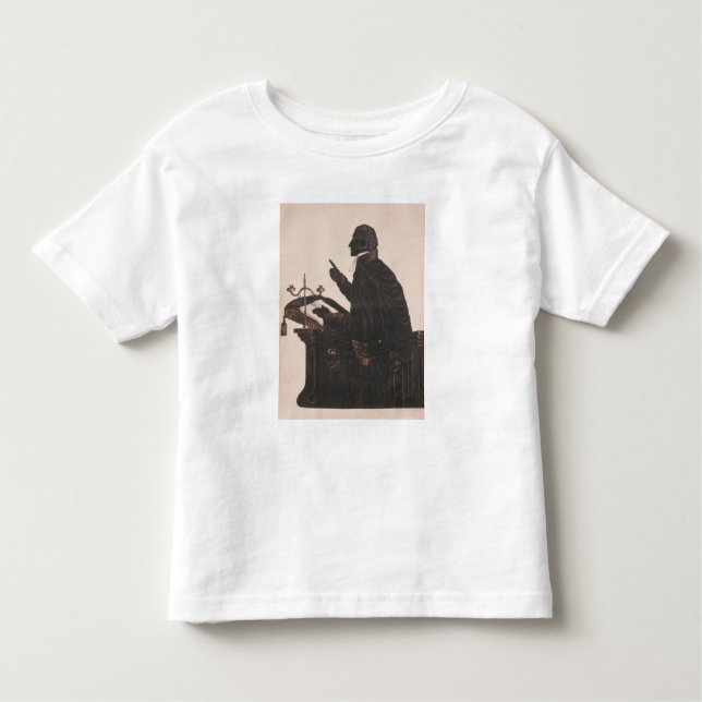 Silhouette des Rev. L. Littleton Powys Kleinkind T-shirt (Vorderseite)
