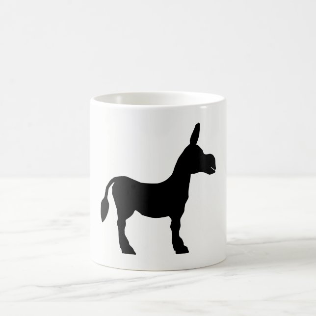 Silhouette Donkey Tasse (Mittel)