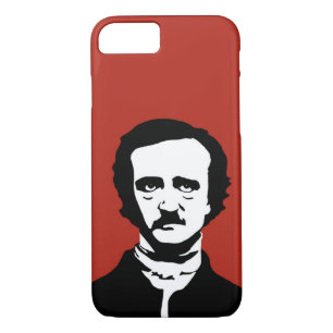 Silhouette Edgar Allan Poe Case-Mate iPhone Hülle