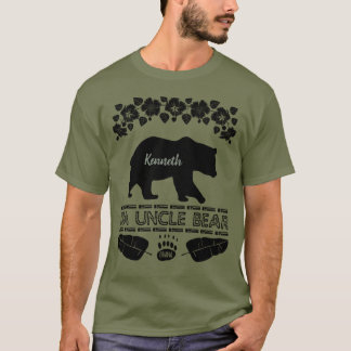 Silhouette für Hawaii Da Oncle Bear T-Shirt