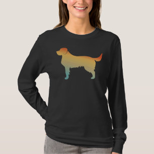 Silhouette für Hunde Labrador Retriever T-Shirt