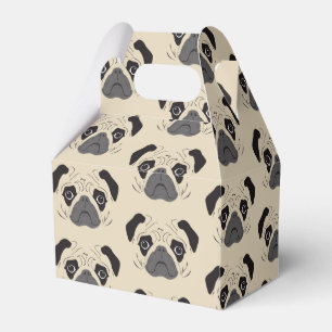 Silhouette für Mops Geschenkschachtel