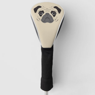 Silhouette für Mops Golf Headcover