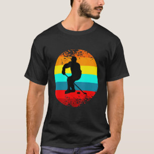 Silhouette für Sportspieler Grafik-Dekoration T-Shirt