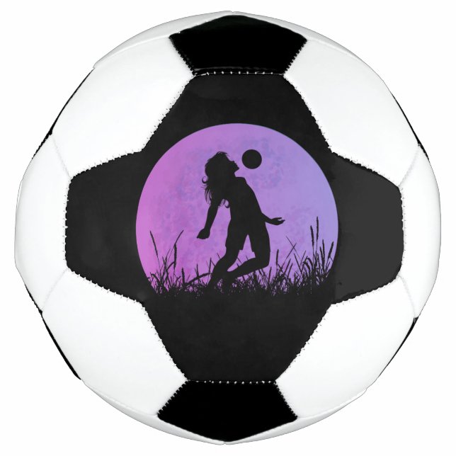 Silhouette Fußball (Vorderseite)
