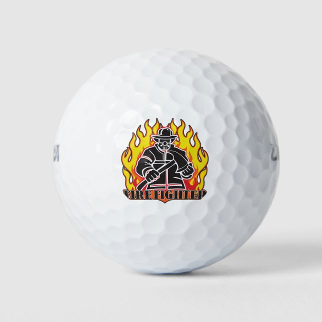 Silhouette Golfball (Vorderseite)