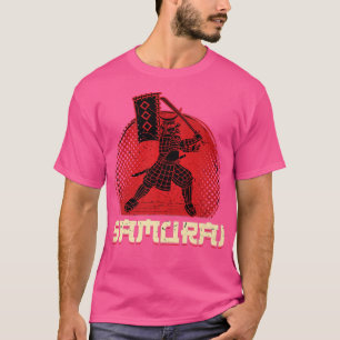 Silhouette Graphic Samurai Samurai T-Shirt