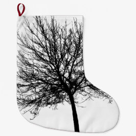 Silhouette Großer Weihnachtsstrumpf