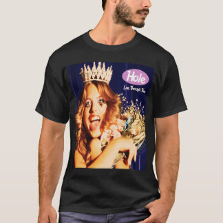 Silhouette Grunge-Musik-Band Hole T-Shirt