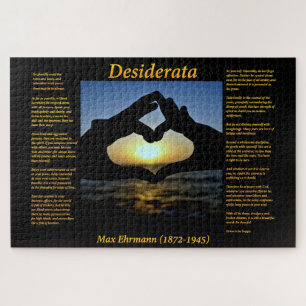 Silhouette hand with them make a heart  puzzle