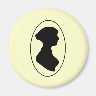 Silhouette Janes Austens Magnet
