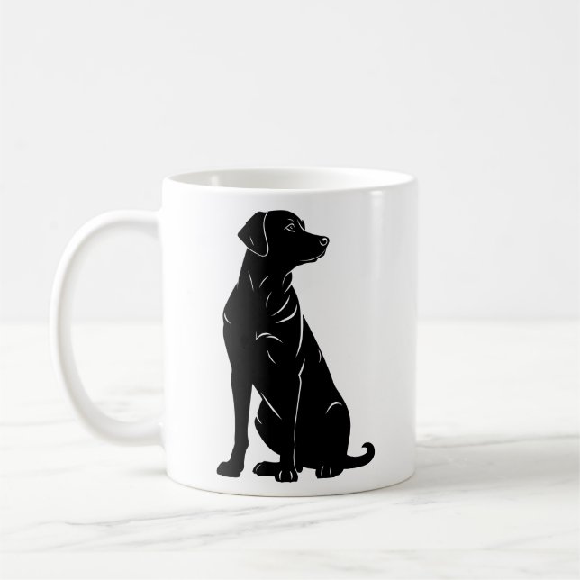 Silhouette Kaffeetasse (Links)