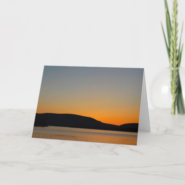 Silhouette Karte (Vorderseite)