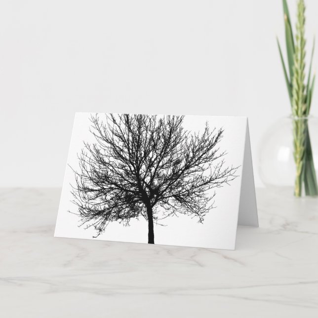 Silhouette Karte (Vorderseite)