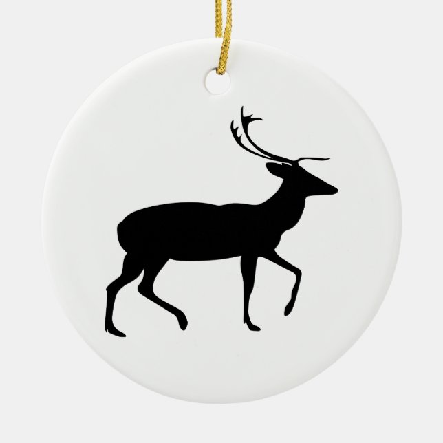 Silhouette Keramikornament (Vorne)