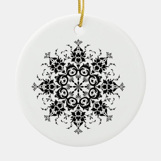 Silhouette Keramikornament (Vorne)