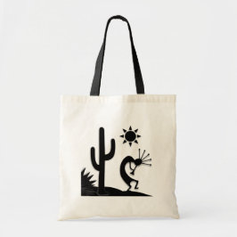 Silhouette Kokopelli Tragetasche