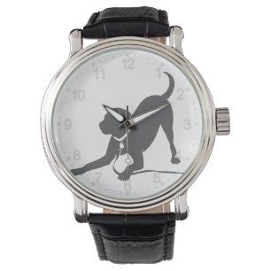Silhouette Labrador Retriever Armbanduhr