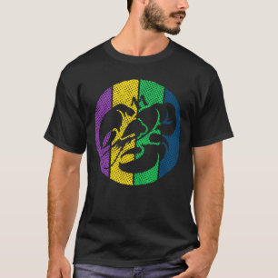 Silhouette Mardi Gras Celebration  T-Shirt