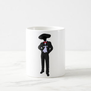 Silhouette-Mariachi-Tasse Tasse