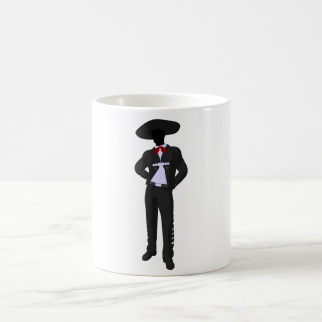 Silhouette-Mariachi-Tasse Tasse (Mittel)