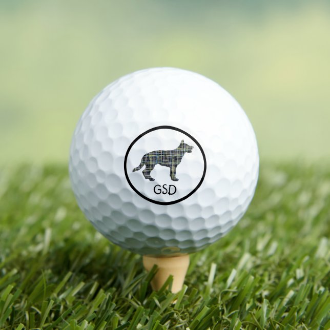 Silhouette Mono Grid Golfball (Insitu T-Shirt)