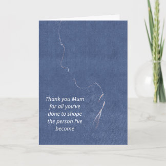 Silhouette Mother’s Day card Karte