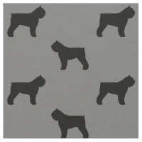 Silhouette-Muster Bouvier DES Flandres