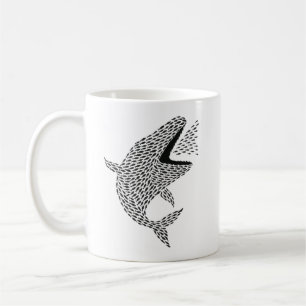 Silhouette Orca Kaffeetasse