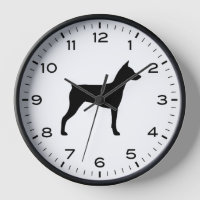 Silhouette Pinscher Hund