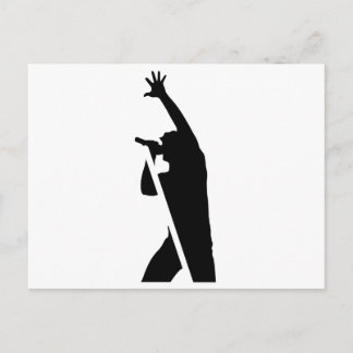 Silhouette Postkarte