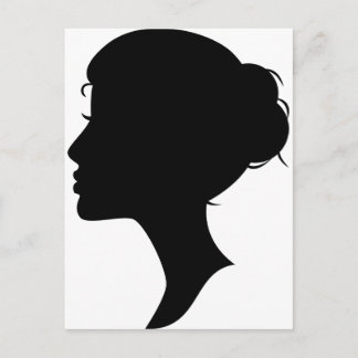 Silhouette Postkarte