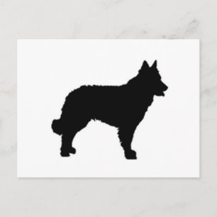 Silhouette Postkarte