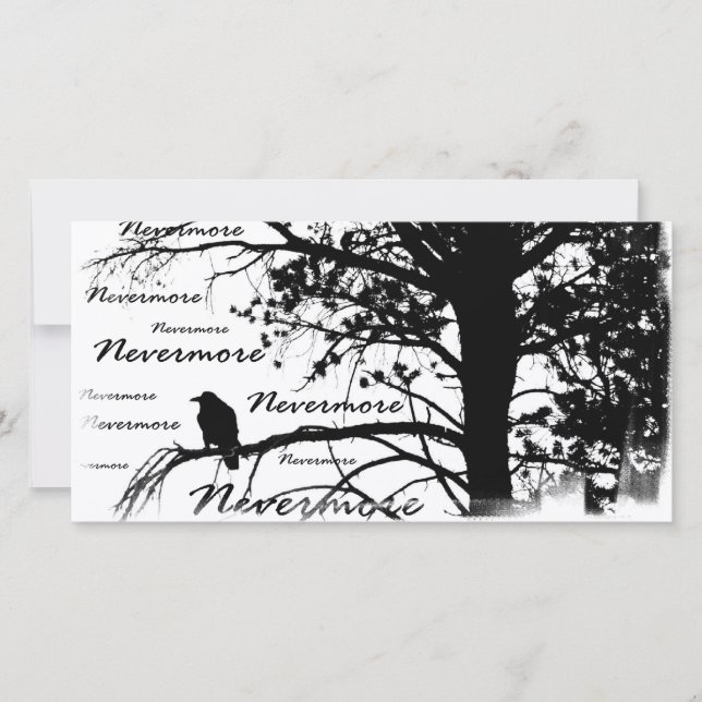 Silhouette Raven (Vorderseite)