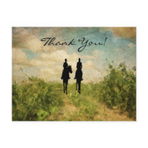 Silhouette Reiten Vielen Dank