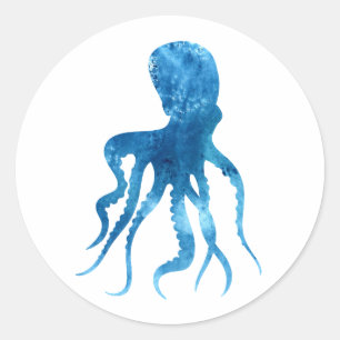 Silhouette Runder Aufkleber