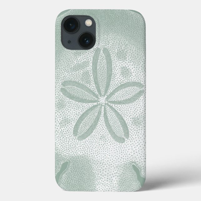 Silhouette Sand Dollar Case-Mate iPhone Hülle (Rückseite)