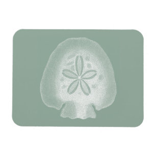 Silhouette Sand Dollar Magnet