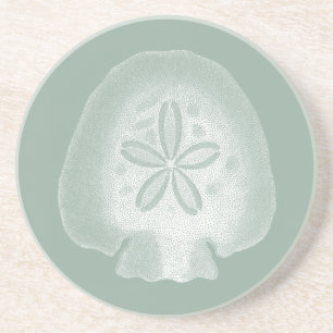 Silhouette Sand Dollar Untersetzer
