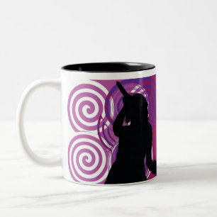 Silhouette Singer Tasse