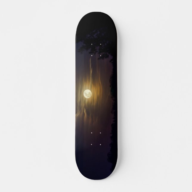 Silhouette Skateboard (Vorne)