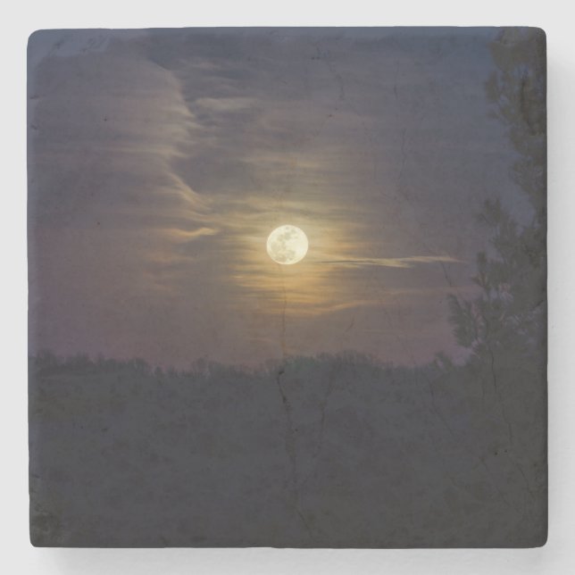 Silhouette Steinuntersetzer (Vorderseite)