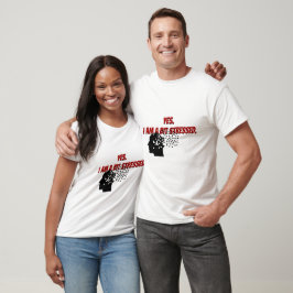 Silhouette Stress Head and Quote T-Shirt